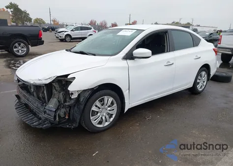 2016 Nissan Sentra Fe+ S/S/Sl/Sr/Sv z USA, uszkodzony, nr VIN 3N1AB7AP8GL652982